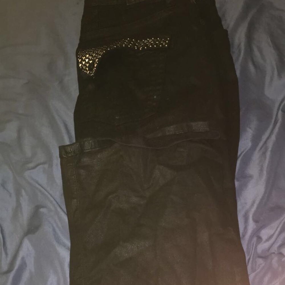 All Black Robin Jeans